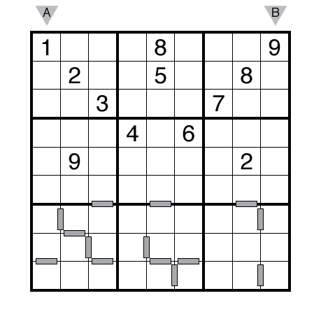 Consecutive Sudoku by Thomas Snyder