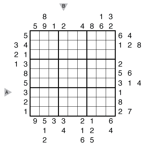 Outside Sudoku by Thomas Snyder