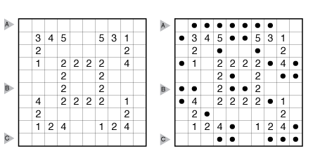 Example Minesweeper and solution