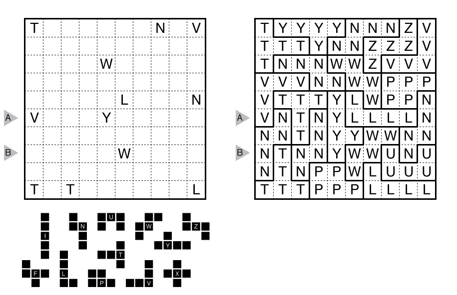 Example Pentominous and solution