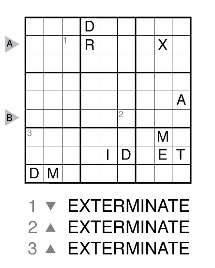 Sudoku Variation by Craig Kasper