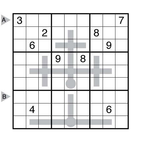 Thermo-Sudoku by Thomas Snyder