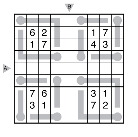 Thermo-Sudoku by Thomas Snyder