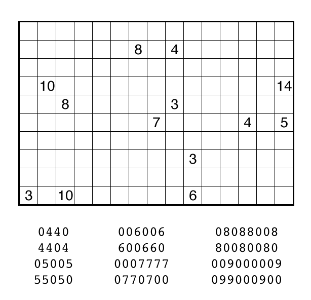 Nurikabe Scrabble by Palmer Mebane