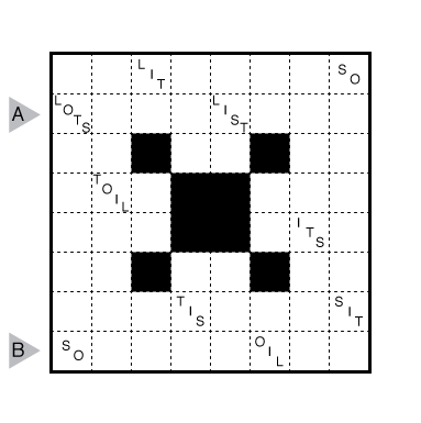 Negative Tetromino by Serkan Yürekli