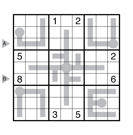 Thermo-Sudoku by Thomas Snyder