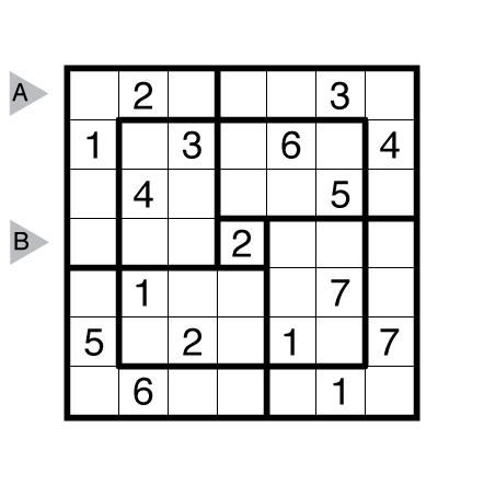 Deficit Sudoku by Thomas Snyder