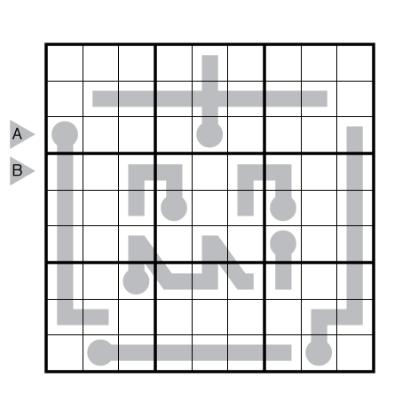 Thermo-Sudoku by Thomas Snyder