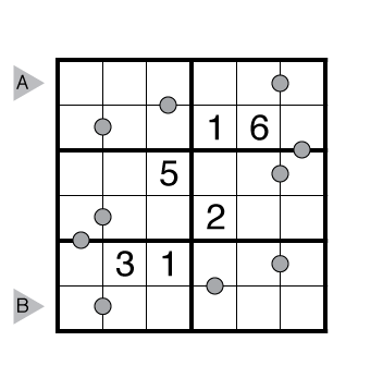 Consecutive Pairs Sudoku by Tom Collyer