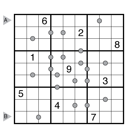 Consecutive Pairs Sudoku by Tom Collyer