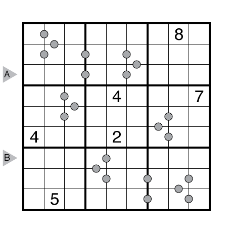 Consecutive Pairs Sudoku by Tom Collyer