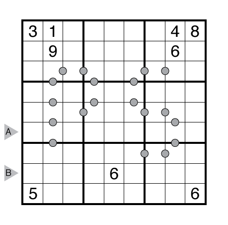 Consecutive Pairs Sudoku by Prasanna Seshadri