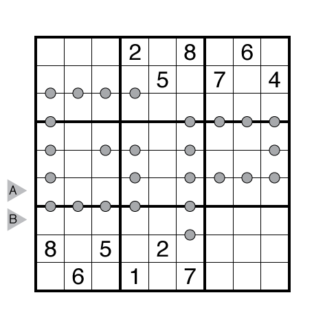 Consecutive Pairs Sudoku by Thomas Snyder