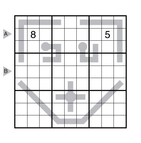 Thermo-Sudoku by Hans van Stippent