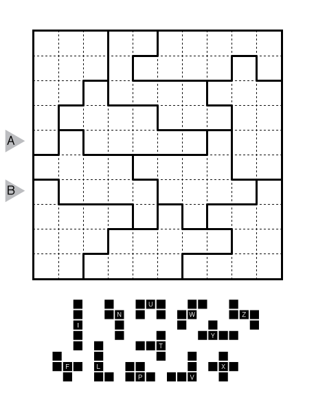 Pentominous (Borders) by Grant Fikes