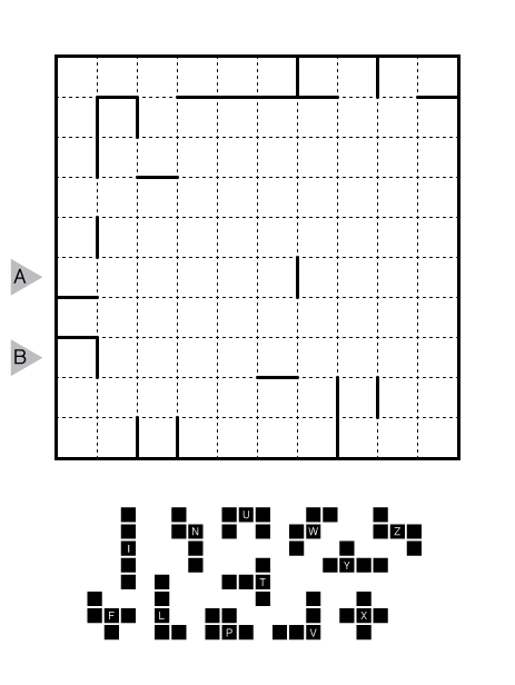 Pentominous (Borders) by Grant Fikes