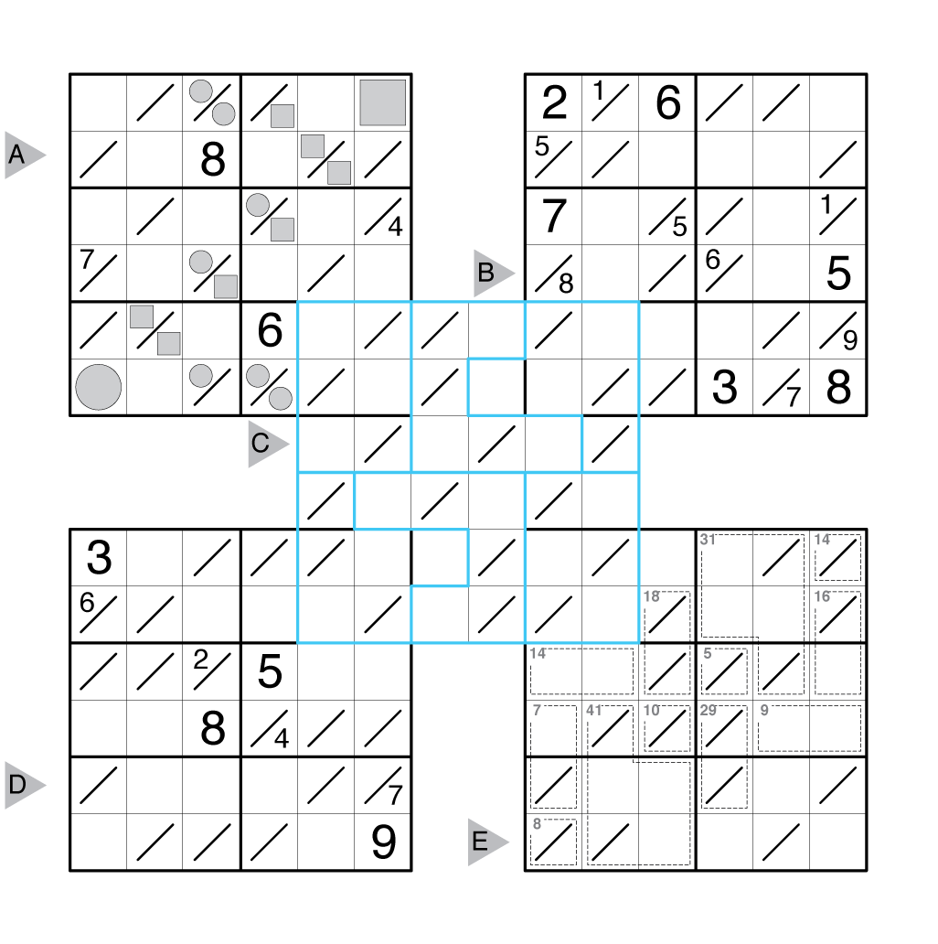 Tight Fit Sudoku by Serkan Yürekli