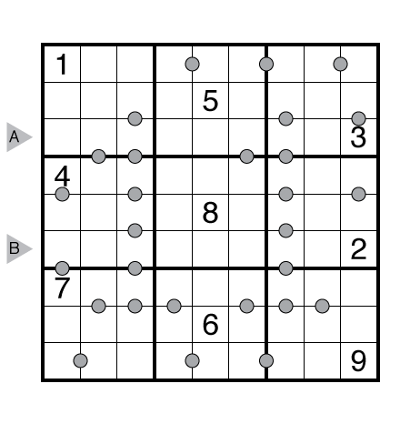 Consecutive Pairs Sudoku by Thomas Snyder