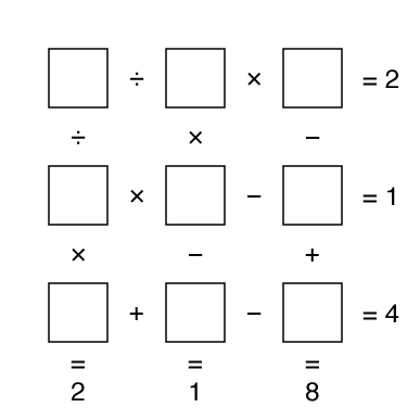 Arithmetic Square by Thomas Snyder