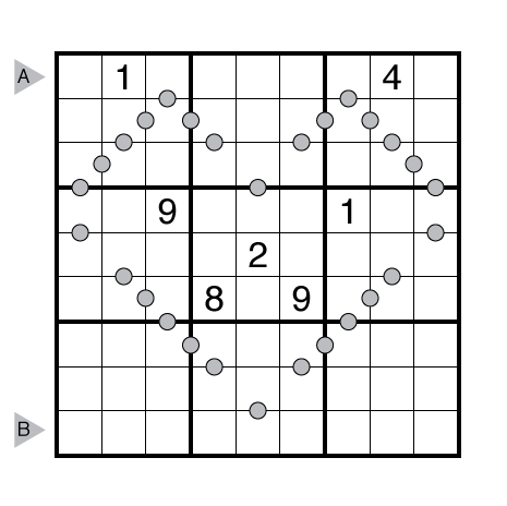 Consecutive Pairs Sudoku by Thomas Snyder