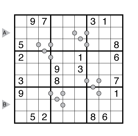 Consecutive Pairs Sudoku by Thomas Snyder