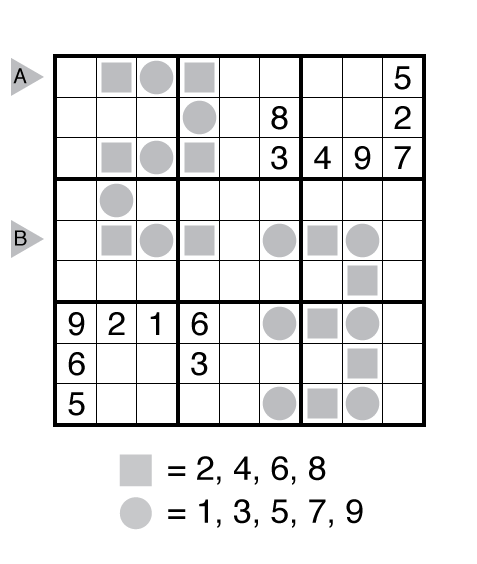 Even Odd Sudoku by Ashish Kumar