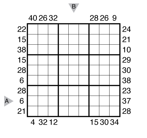 Frameless Sudoku by Prasanna Seshadri