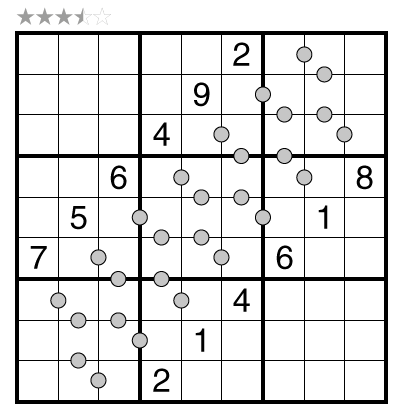 Consecutive Pairs Sudoku by Gaurav Kumar Jain