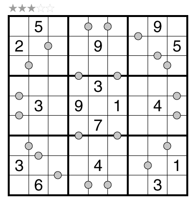 Consecutive Pairs Sudoku by Rajesh Kumar