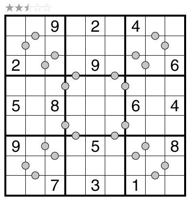 Consecutive Pairs Sudoku by Thomas Snyder