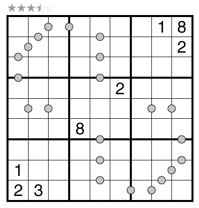 Consecutive Pairs Sudoku by Akash Doulani