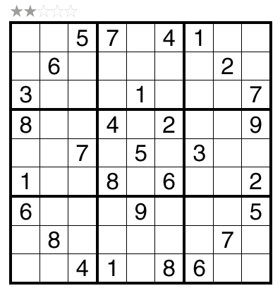 Center Dot Sudoku - Fácil 