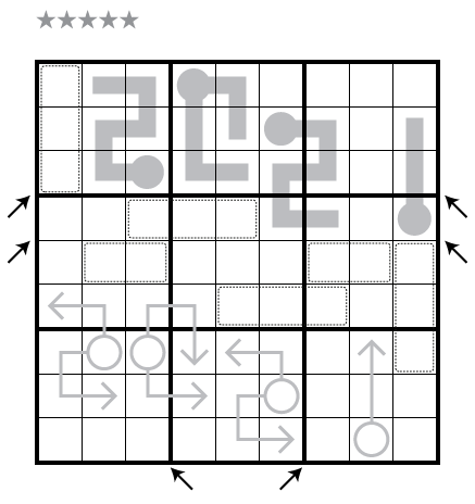 Thermo-Sudoku by Thomas Snyder