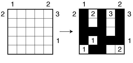 Outside Nurikabe Example by Thomas Snyder