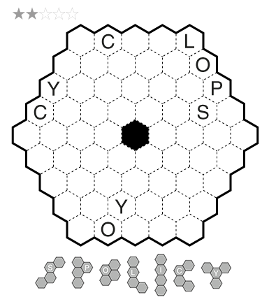 Tetrominous (Hex) by Joseph Howard