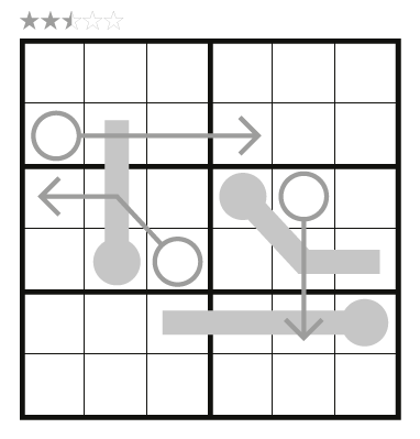 Arrow Thermo-Sudoku by JinHoo Ahn