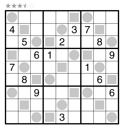 Even/Odd Sudoku by Swaroop Guggilam