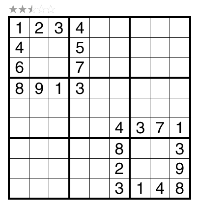 Sudoku by Sam Cappleman-Lynes