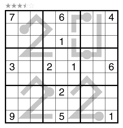 Killer / Thermo-Sudoku by Michael Rios - The Art of Puzzles