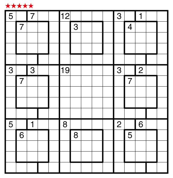 Sunday Stumper: Killer Sudoku by Prasanna Seshadri - The Art of Puzzles