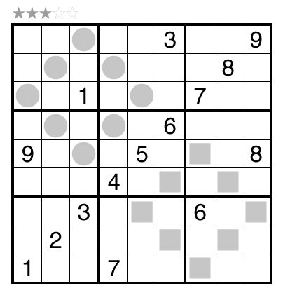Even/Odd Sudoku by Prasanna Seshadri