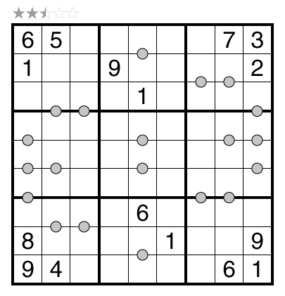 Consecutive Pairs Sudoku by Rajesh Kumar