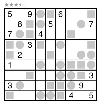 Even/Odd Sudoku by Swaroop Guggilam