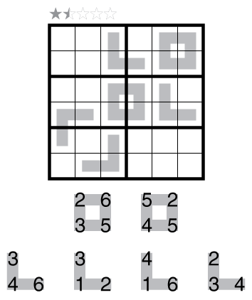 Shape Sudoku by Serkan Yürekli