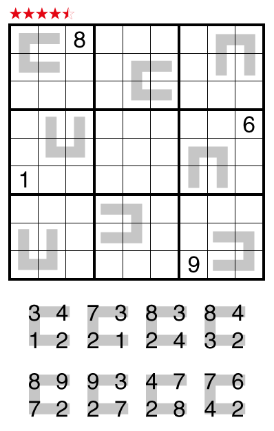 Shape Sudoku by Salih Alan