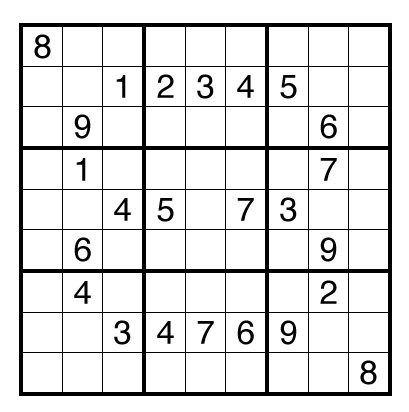 Sudoku by Thomas Snyder