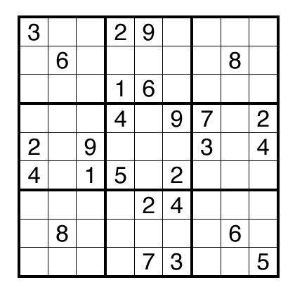 Sudoku by Thomas Snyder