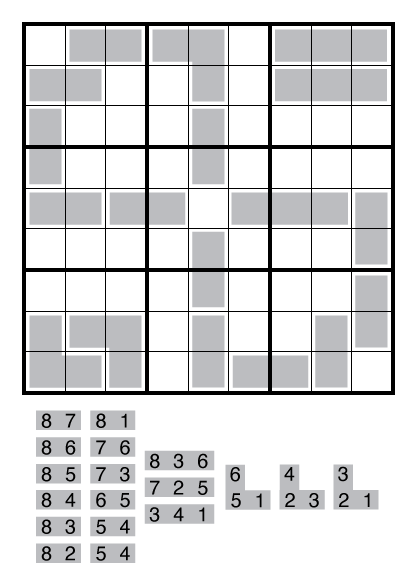 Shape Sudoku by Thomas Snyder