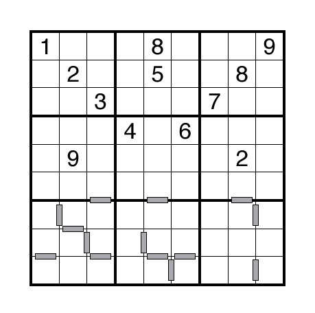 Consecutive Sudoku by Thomas Snyder
