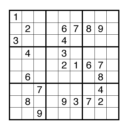 A Hard Classic Sudoku for you to enjoy : r/sudoku